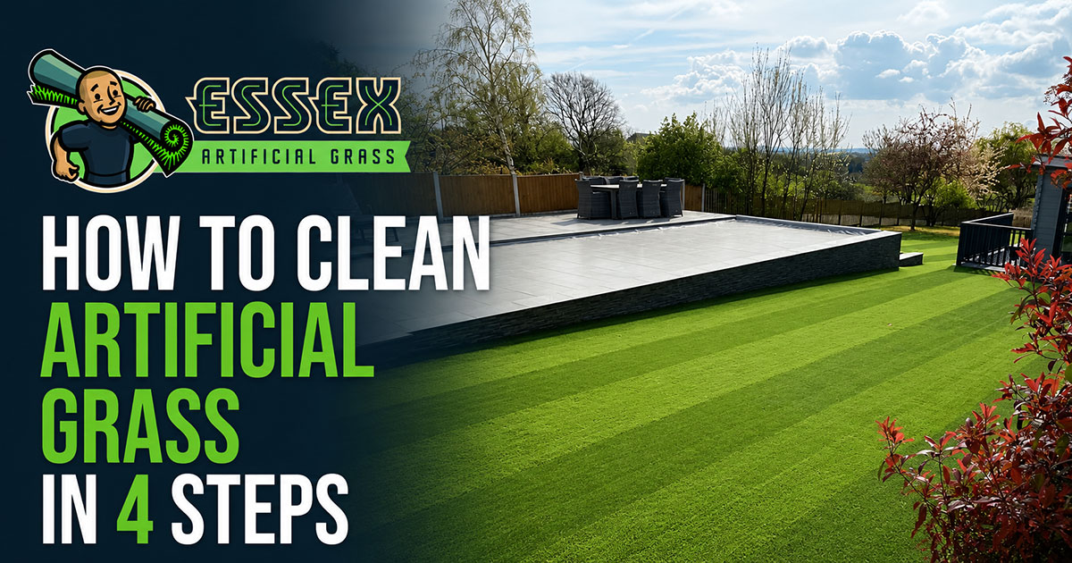 Artificial Grass Guides, News & Advice How to Clean Artificial Grass in 4 Steps