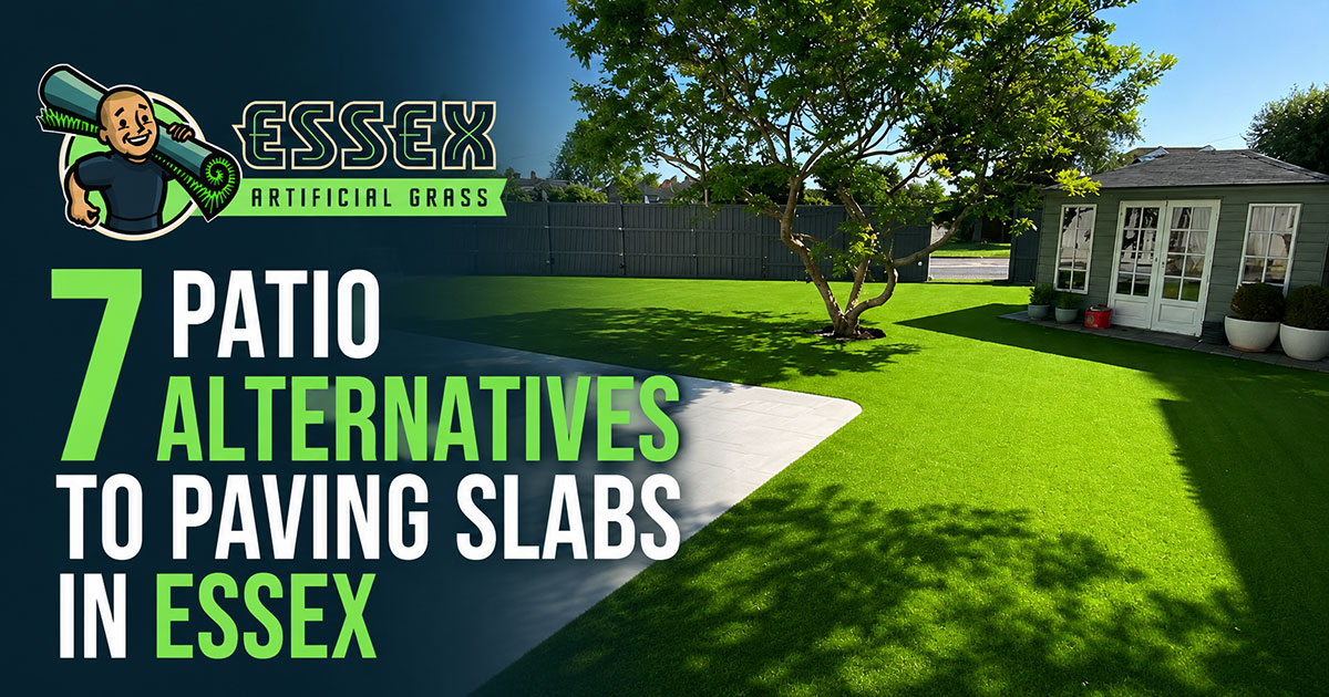 Artificial Grass Guides, News & Advice 7 Patio Alternatives to Paving Slabs in Essex