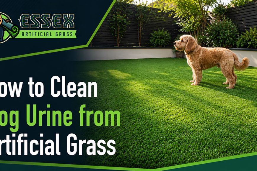 How to Clean Dog Urine from Artificial Grass