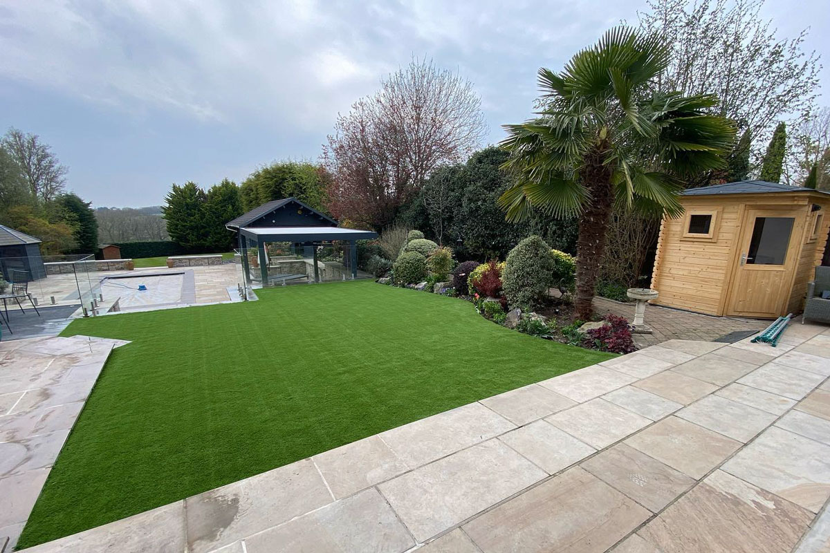 Artificial grass in Leigh-on-Sea